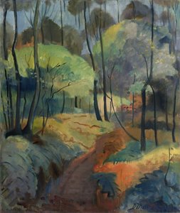 Caminho da floresta, 1920